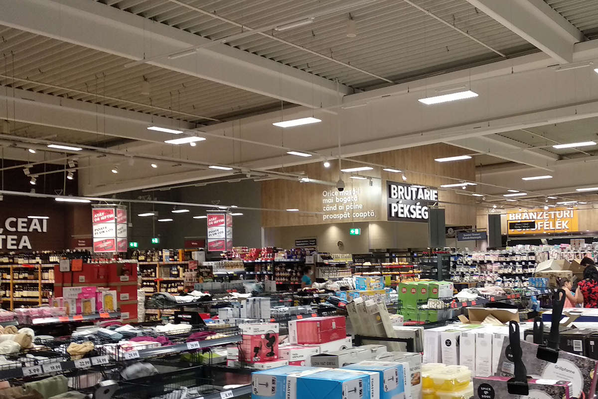 K Commercial Centre Miercurea Ciuc – Interior and exterior upgrade